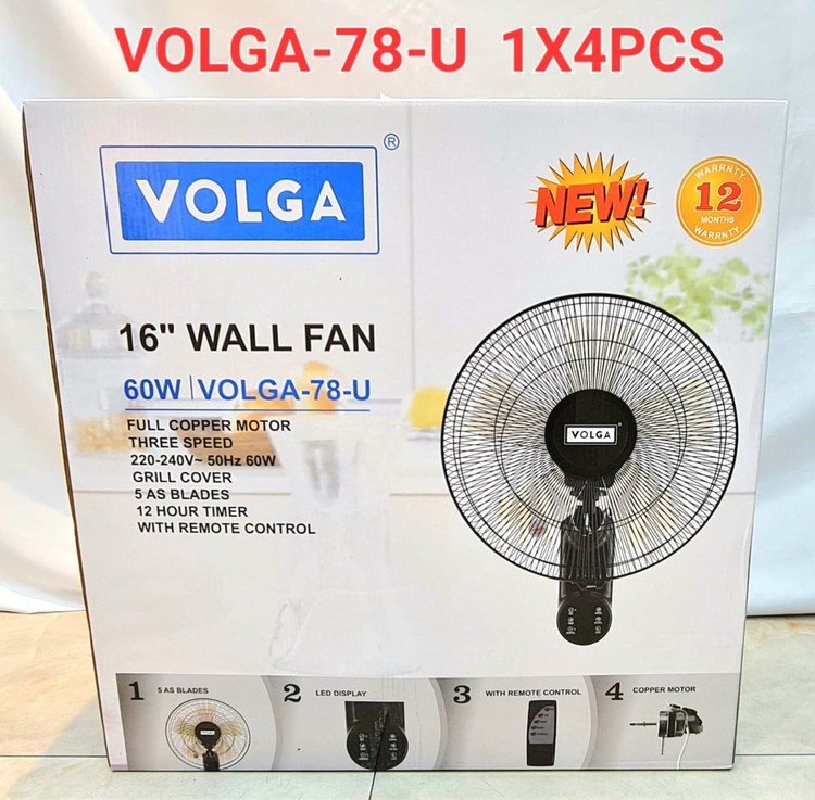 پنکه دیواری ولگا