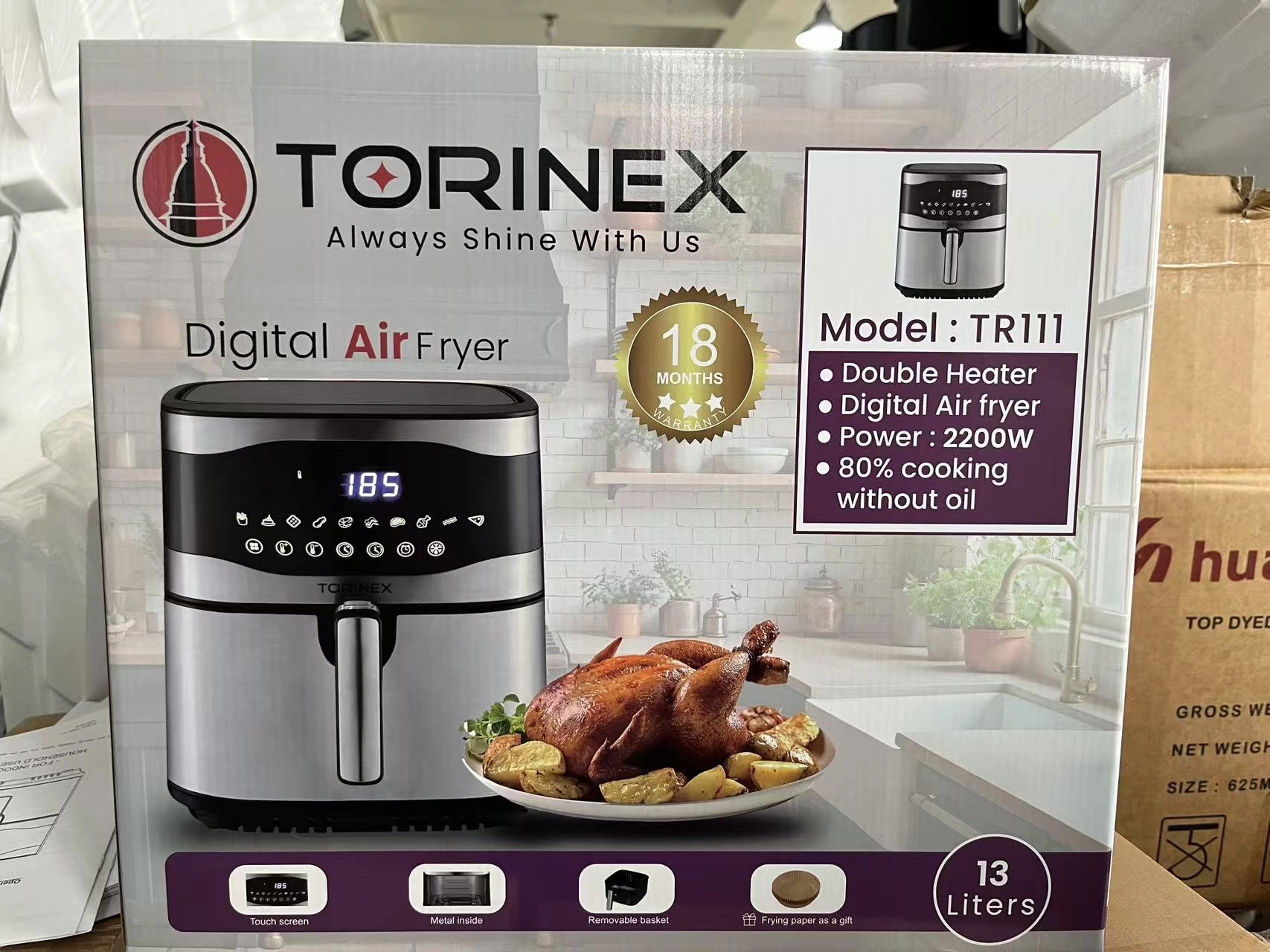 سرخ کن بدون روغن تورینکس مدل TR-111