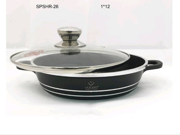ماهی تابه گرانیتی وگاتی سایز 26 مدل SPSHR-26