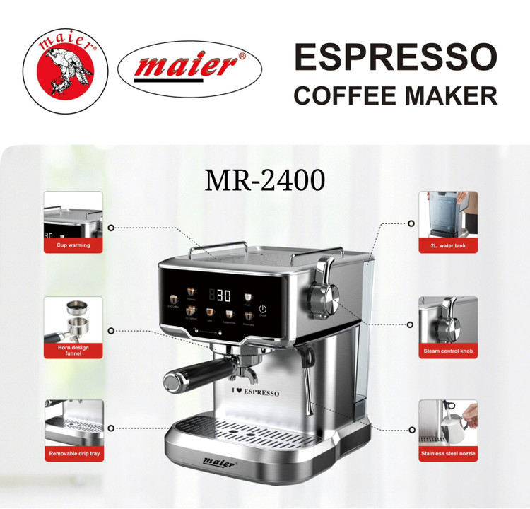 اسپرسو ساز نیمه صنعتی مایر مدل MR-2400