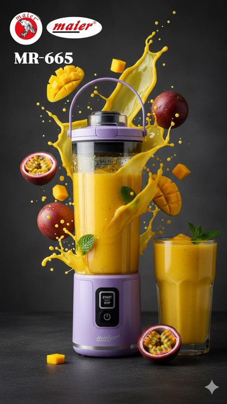 شیکر شارژی مایر مدل MR-665